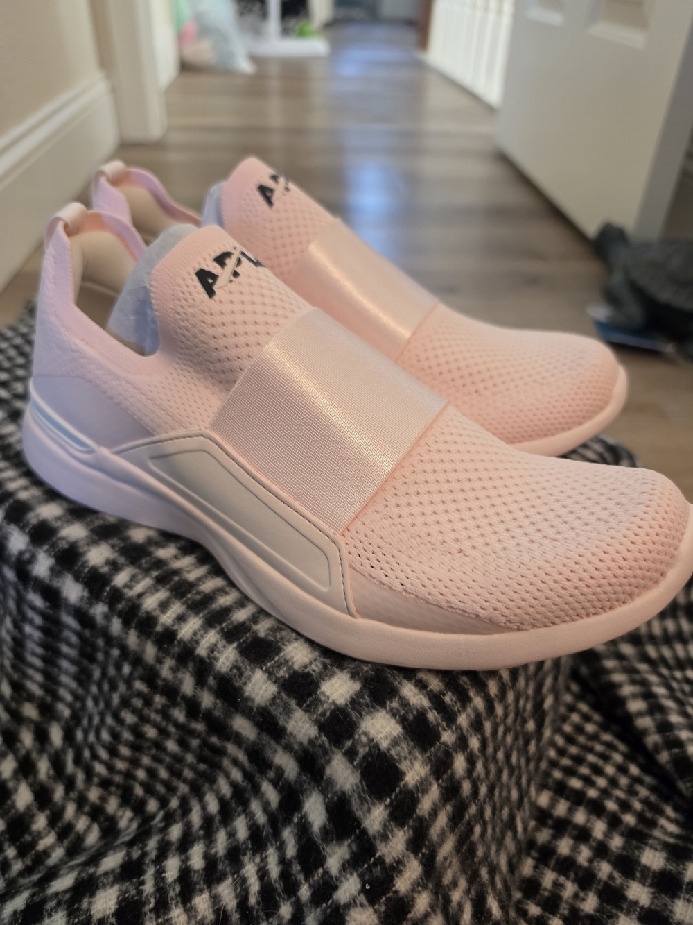 APL Women's Slip-On Sneakers in Light Pink